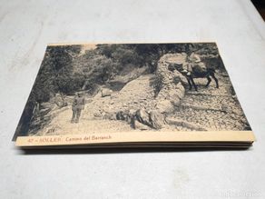 Postkarten: Postal antigua Mallorca. Sóller. Camino del Barranch. Thomas 47